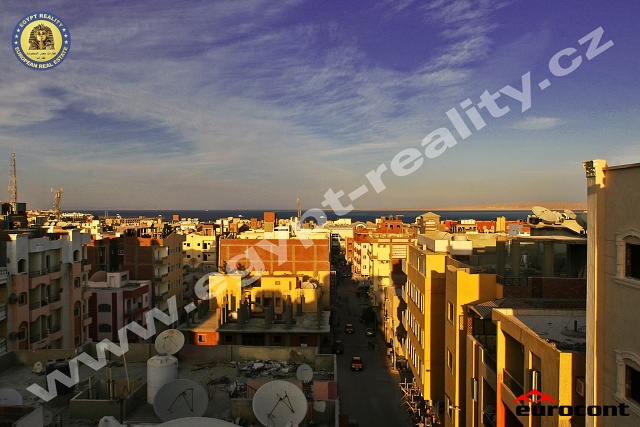 Egypt - Pronájem - Czech House - Pohled z terasy apartmánu